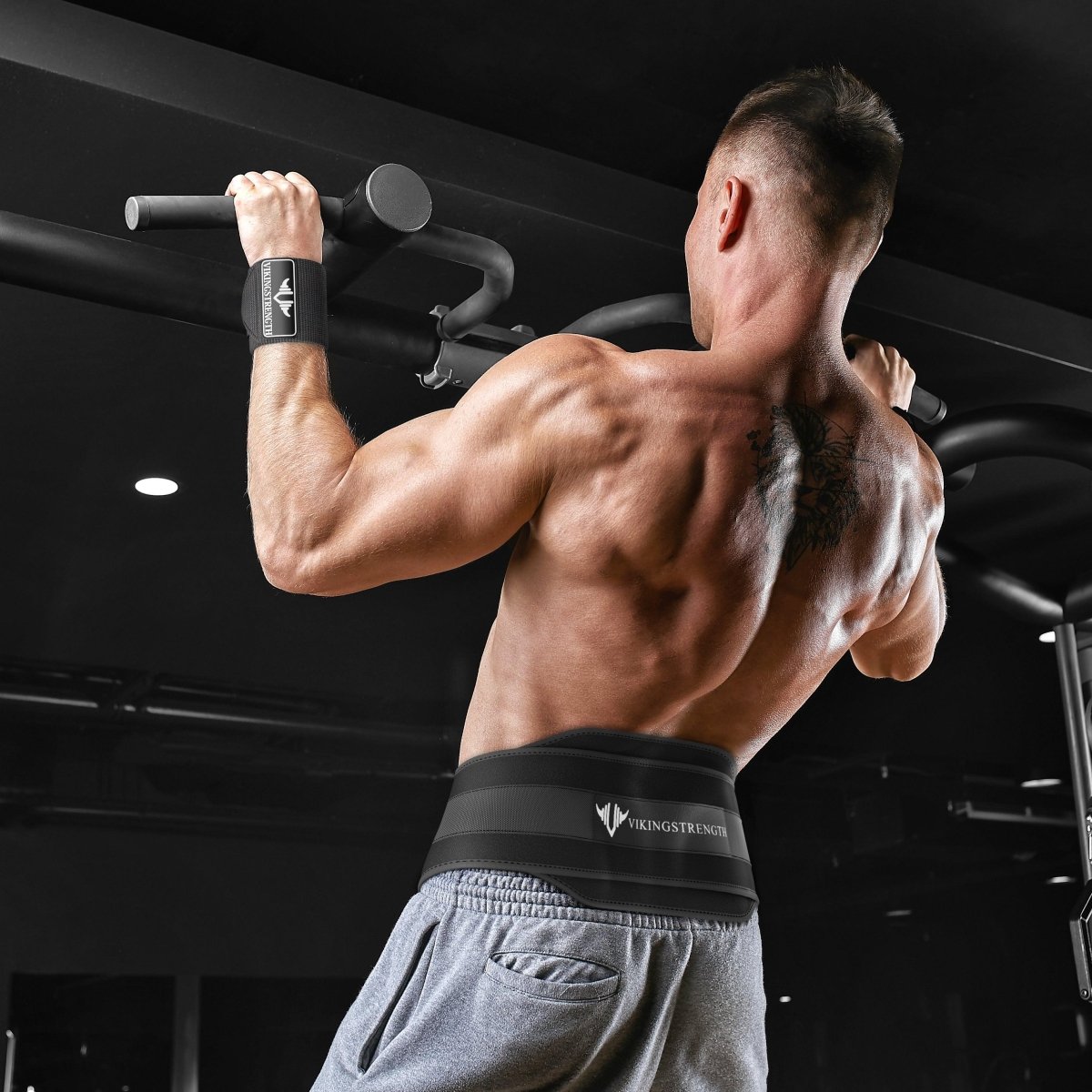 Dips Belte + Wrist Wraps - Vikingstrength Norge