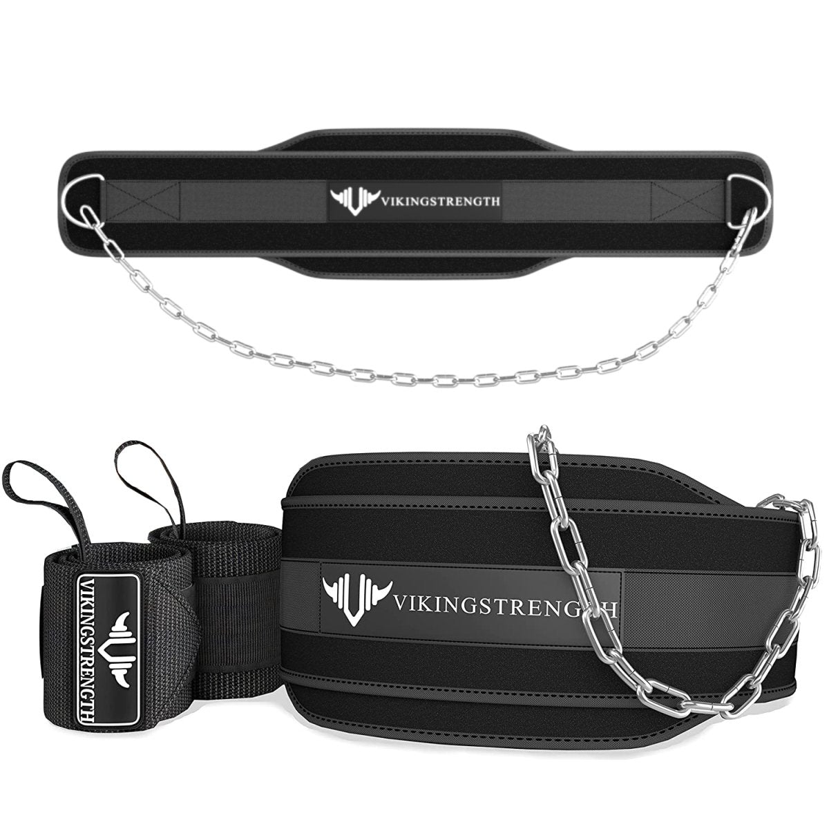 Dips Belte + Wrist Wraps - Vikingstrength Norge