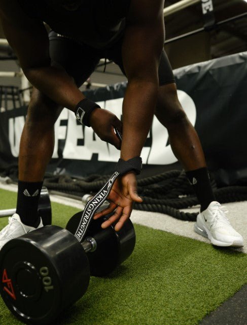 Fitness Lifting Straps – Svart - Vikingstrength Norge