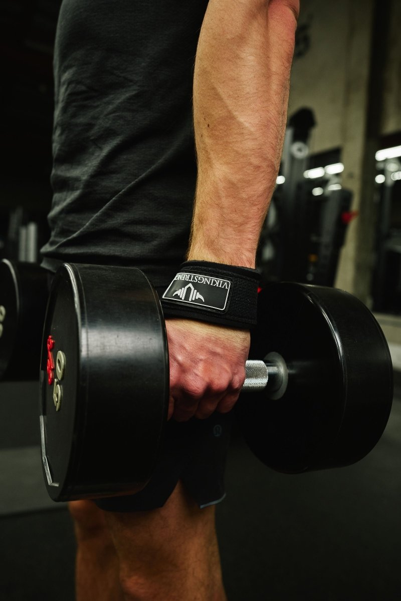 Fitness Lifting Straps – Svart - Vikingstrength Norge