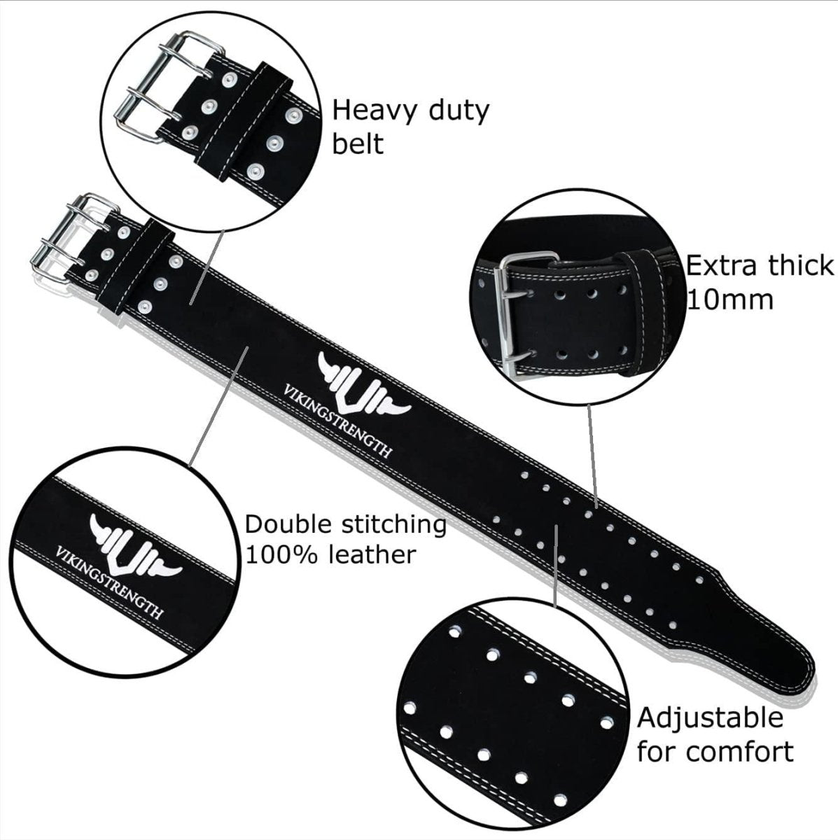 Løftebelte + Lifting Straps - Vikingstrength Norge