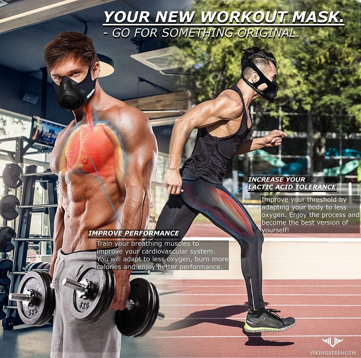 Workout Mask VOL. 2 - Vikingstrength Norge