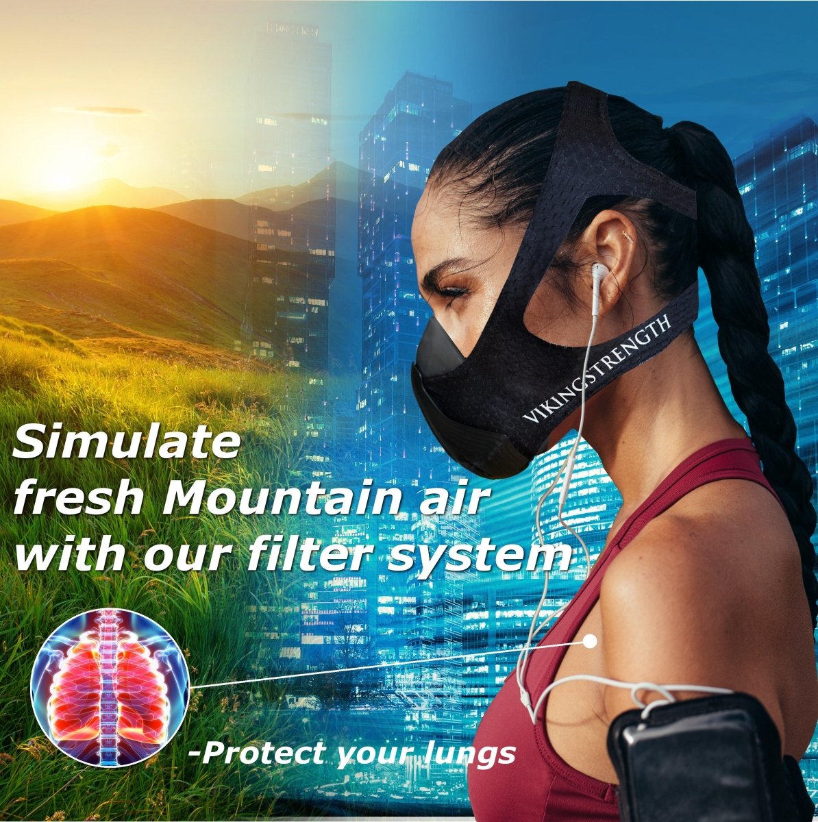 Workout Mask VOL. 3 - Vikingstrength Norge